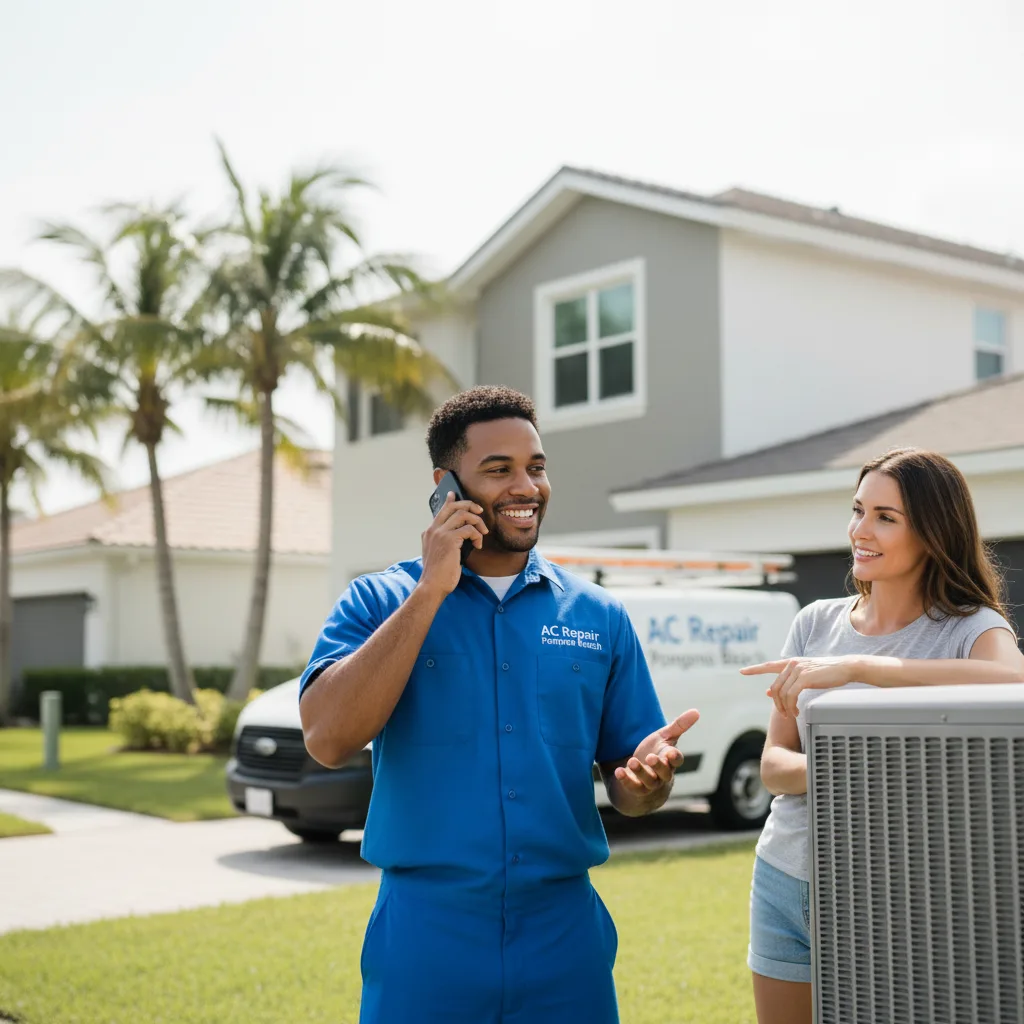 AC Repair Pompano Beach customer support in Clintonville